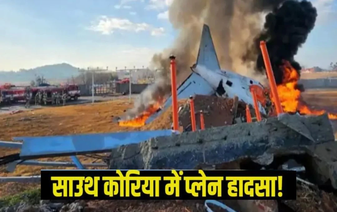 South Korea Plane Crash: साउथ कोरिया में बड़ा हादसा, प्लेन क्रैश में 47 की दर्दनाक मौत, जानिए क्या था रनवे पर धमाके का कारण?