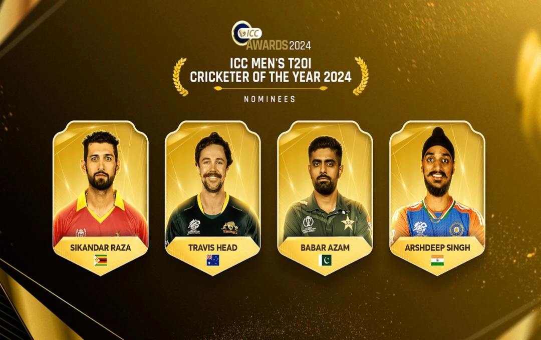 ICC Men T20I Awards: ICC मेंस T20I 'क्रिकेटर ऑफ द ईयर' के लिए इन खिलाडियों को किया नोमिनेट, लिस्ट में एक भारतीय खिलाड़ी भी शामिल