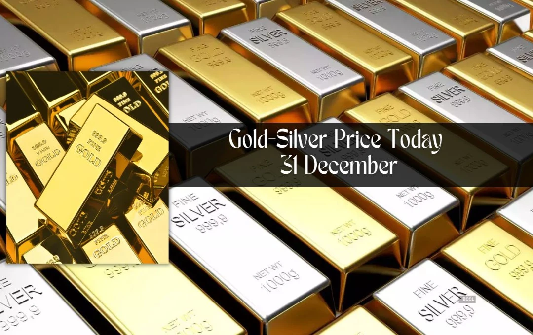 Gold and Silver Prices Dip on December 31, 2024