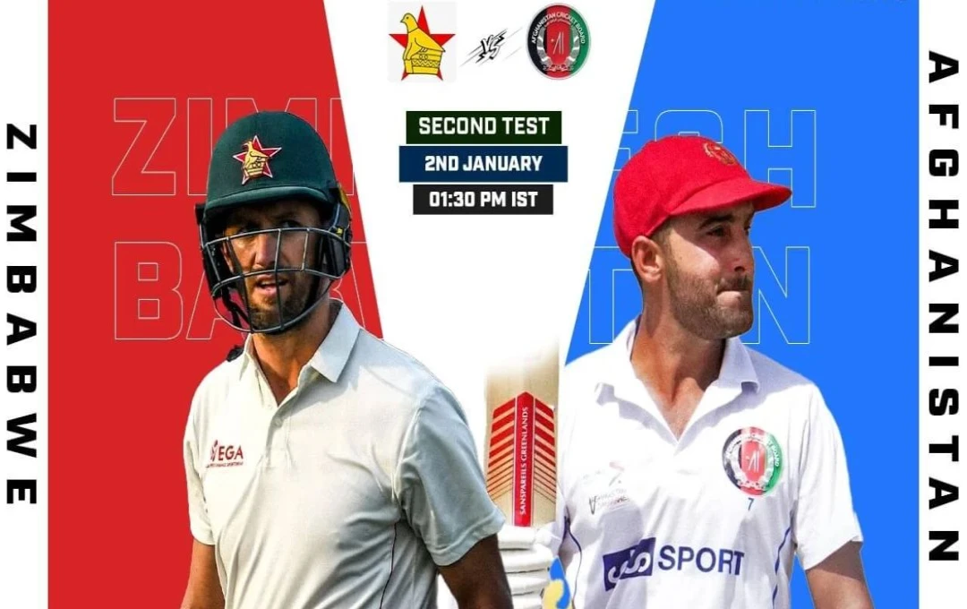 ZIM vs AFG 2nd Test: दूसरे टेस्ट मैच में भी जिम्बाब्वे और अफगानिस्तान के बल्लेबाज मचाएंगे कोहराम, मैच से पहले जानें टीम स्क्वाड और पिच रिपोर्ट 