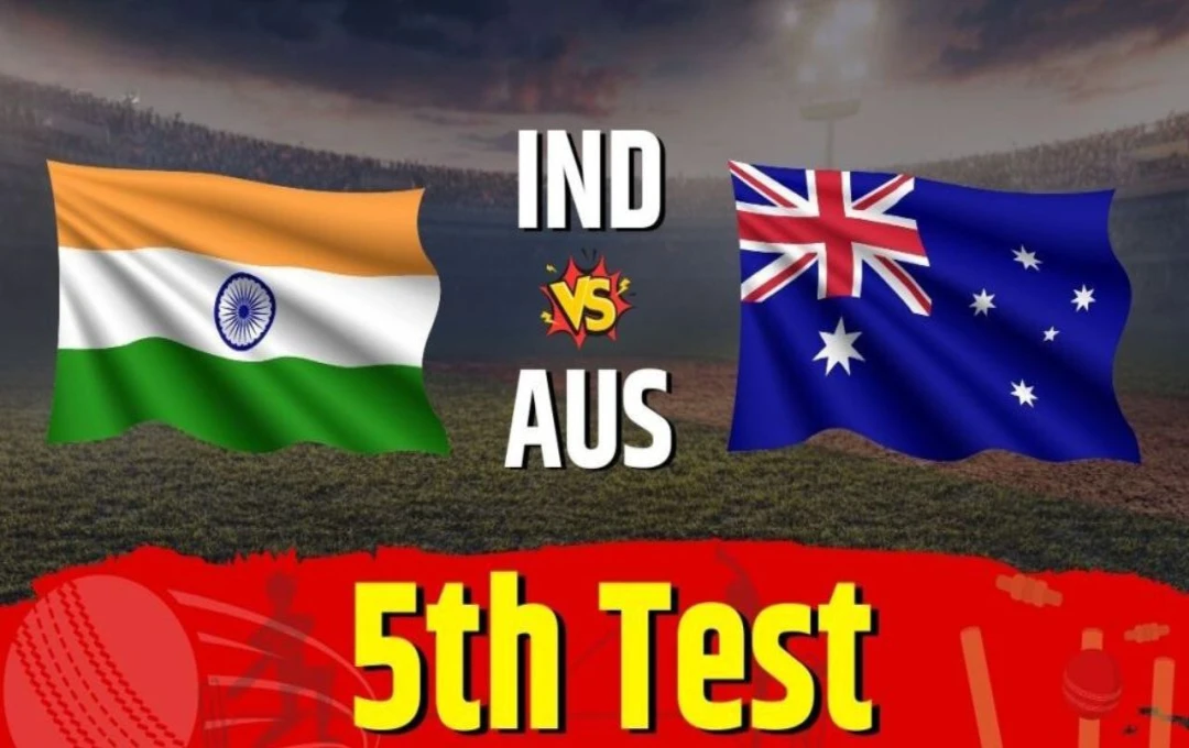 IND vs AUS 5th Test: भारत और ऑस्ट्रेलिया के बीच सिडनी में होगा दमदार मुकाबला, मैच से पहले जानें दोनों टीमों का स्क्वाड और पिच रिपोर्ट 