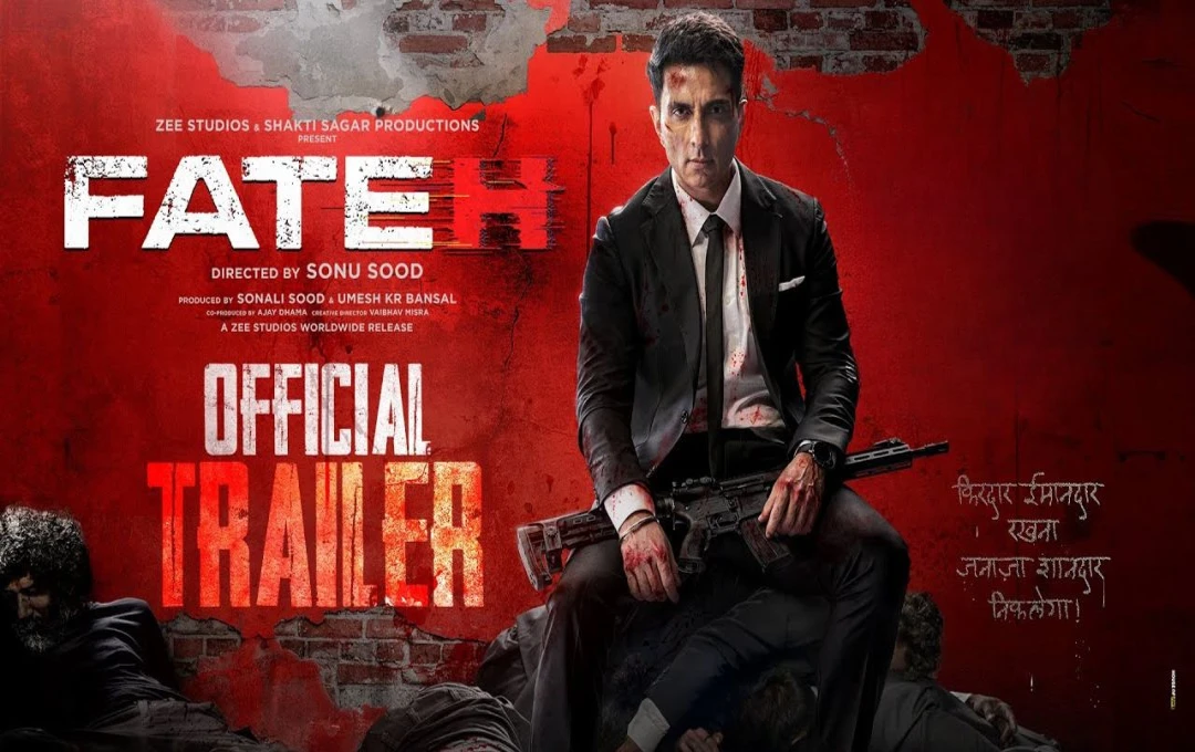 Fateh Trailer 2: Sonu Sood की 'फतेह' ने 'एनिमल' को पछाड़ा, एक्शन से भरपूर धमाकेदार ट्रेलर हुआ रिलीज