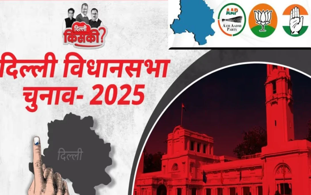 Delhi Election 2025: दिल्ली विधानसभा चुनाव की तारीखों का एलान, जानिए चुनावी कार्यक्रम का पूरा शेड्यूल 