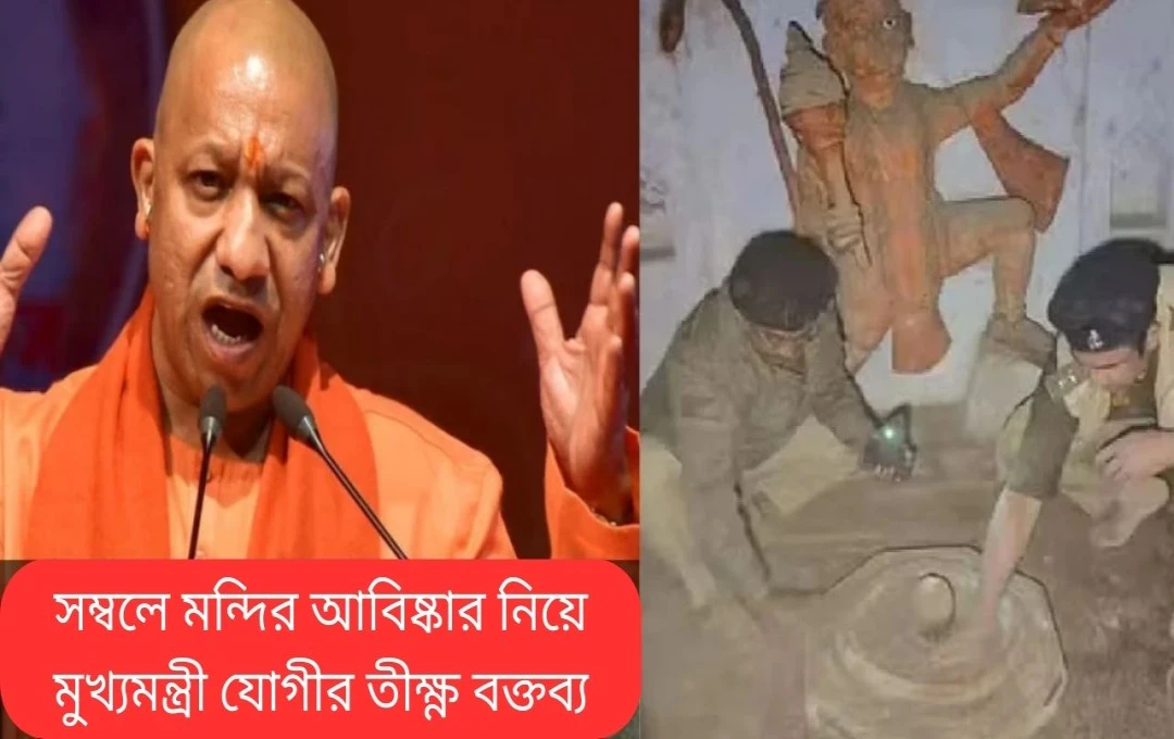 উত্তর প্রদেশে ৪৬ বছর পুরনো মন্দিরের সন্ধান, যোগী আদিত্যনাথের প্রতিক্রিয়া তীব্র