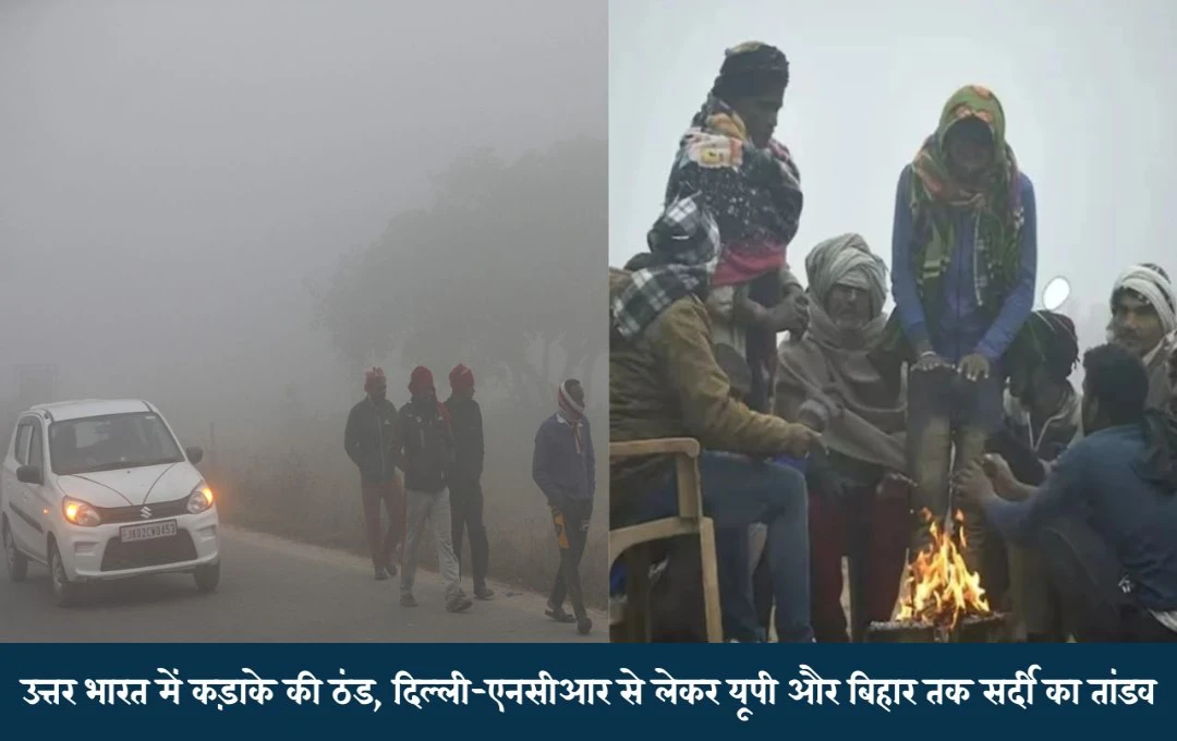 Weather Forecast: उत्तर भारत में कड़ाके की ठंड, दिल्ली-एनसीआर से लेकर यूपी-बिहार तक सर्दी का कहर, कोहरे ने बढ़ाई मुश्किलें