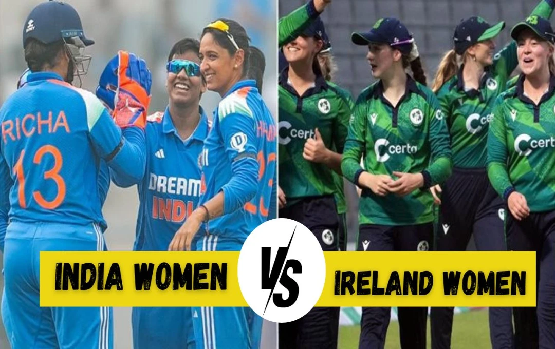 Indian Women's ODI Series Against Ireland: January 10th Kick-Off