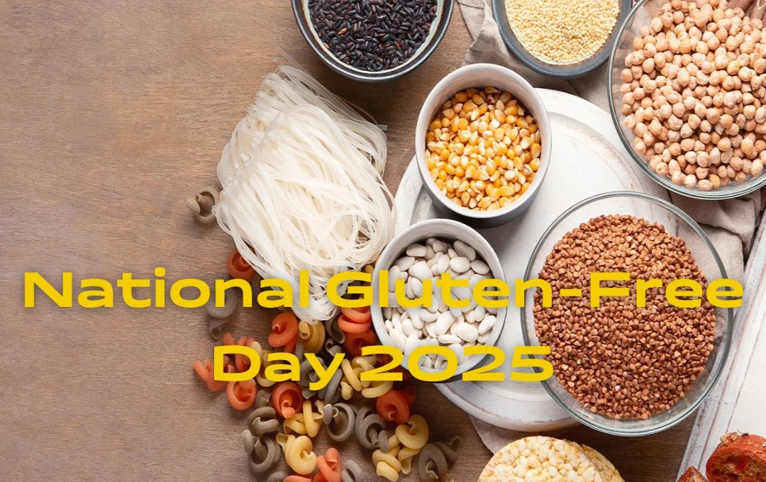 National Gluten-Free Day 2025:  ग्लूटेन-मुक्त जीवनशैली को समझें, जानें इसके महत्व और उत्सव की महत्वपूर्ण बातें