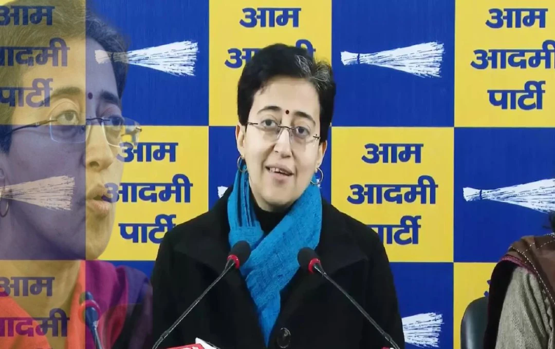 Delhi CM Atishi Nominates Today from Kalkaji Seat