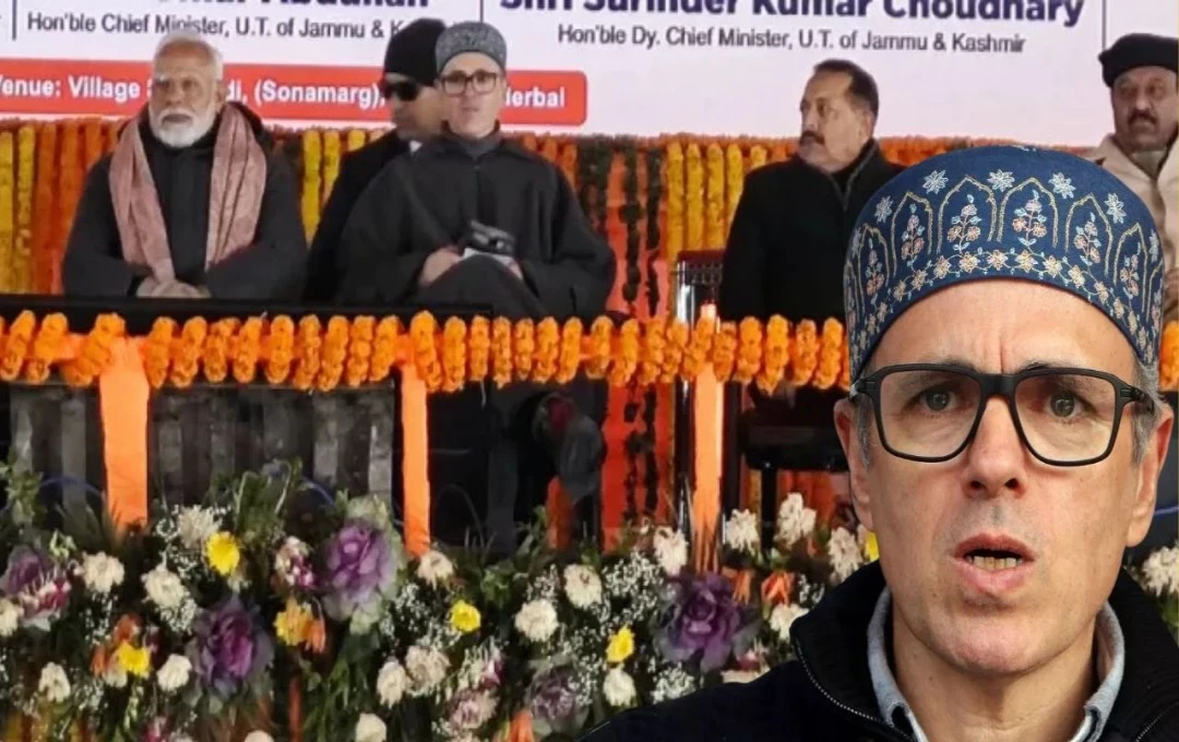 PM Modi Inaugurates Z-Morh Tunnel in Jammu and Kashmir, Receives Praise from Omar Abdullah