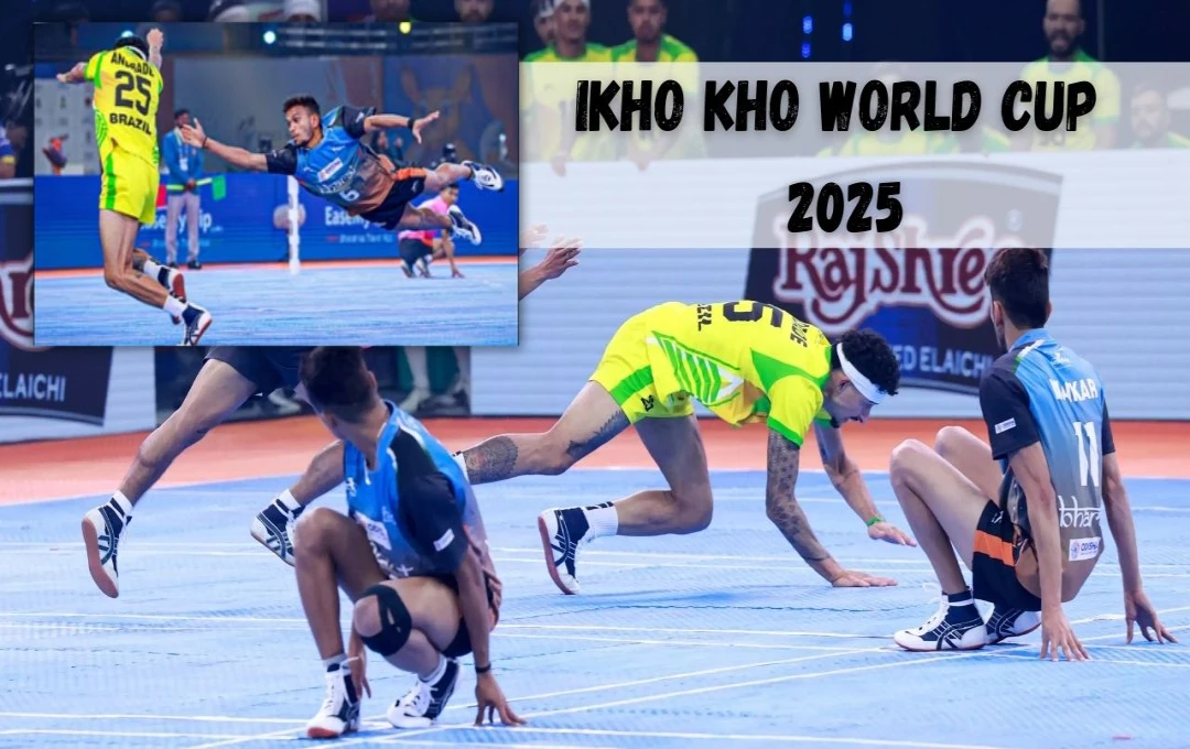 Kho Kho World Cup 2025: भारतीय पुरुष और महिला खो खो टीम की शानदार जीत, नॉकआउट में पहुंचने की ओर बढ़े कदम