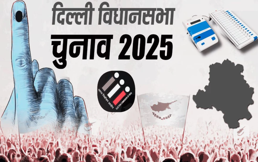 Delhi Assembly Election 2025: 70 सीटों पर 1521 उम्मीदवारों की दावेदारी, जानें सबसे अधिक और कम नामांकन वाली सीटों की पूरी जानकारी