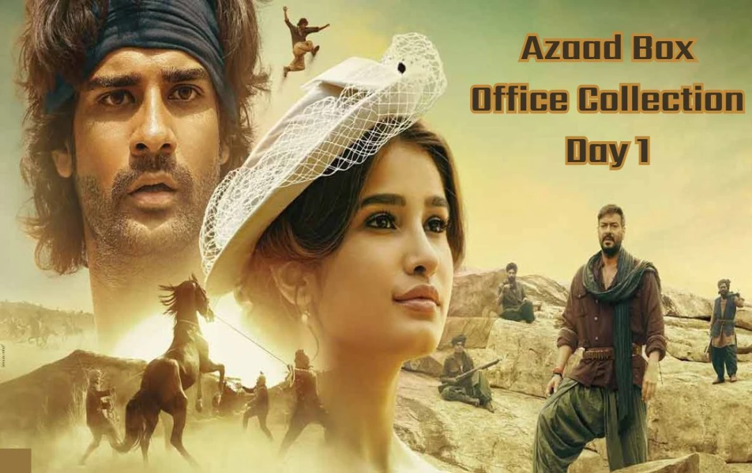 Azaad Box Office Collection Day 1: इमरजेंसी को पीछे छोड़ राशा थडानी की 'आजाद' ने मचाई धूम, पहले दिन कमाए इतने करोड़