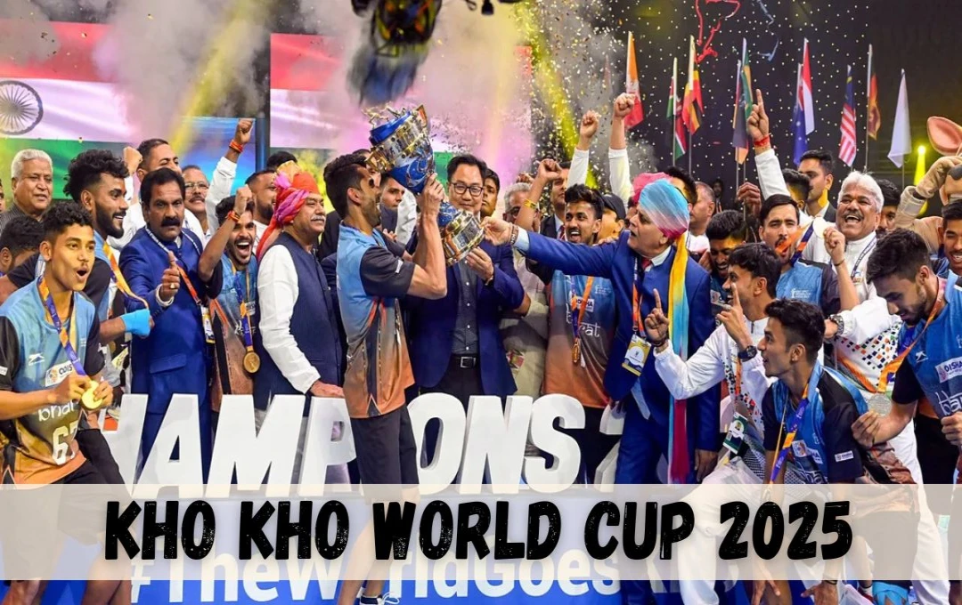 India Dominates Inaugural Kho Kho World Cup 2025