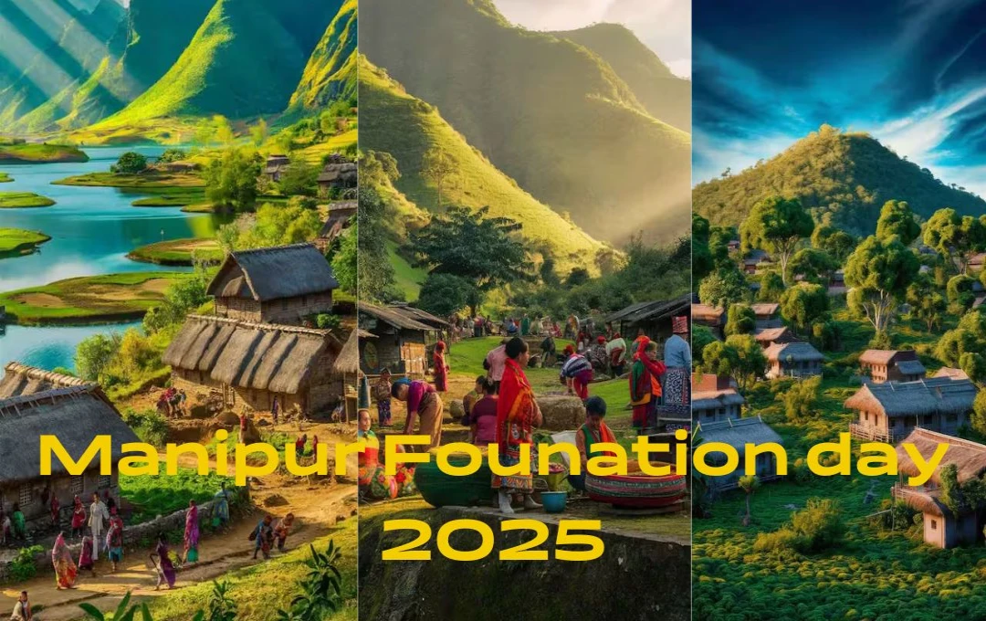 Manipur Founation day 2025: राज्य के ऐतिहासिक विकास और सांस्कृतिक धरोहर का उत्सव, समृद्धि और गौरव का प्रतीक