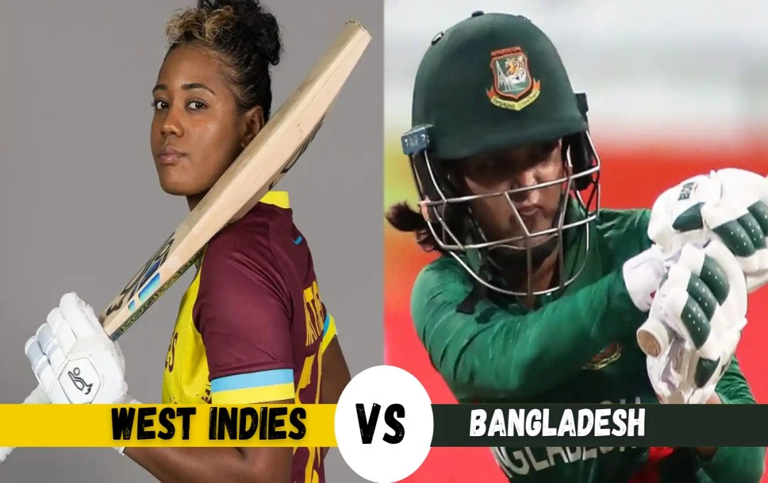 WI W vs BAN W 2nd ODI 2025: बांग्लादेश के खिलाफ सीरीज जीत की तैयारी में वेस्टइंडीज, जानें मैच की लाइव डिटेल्स