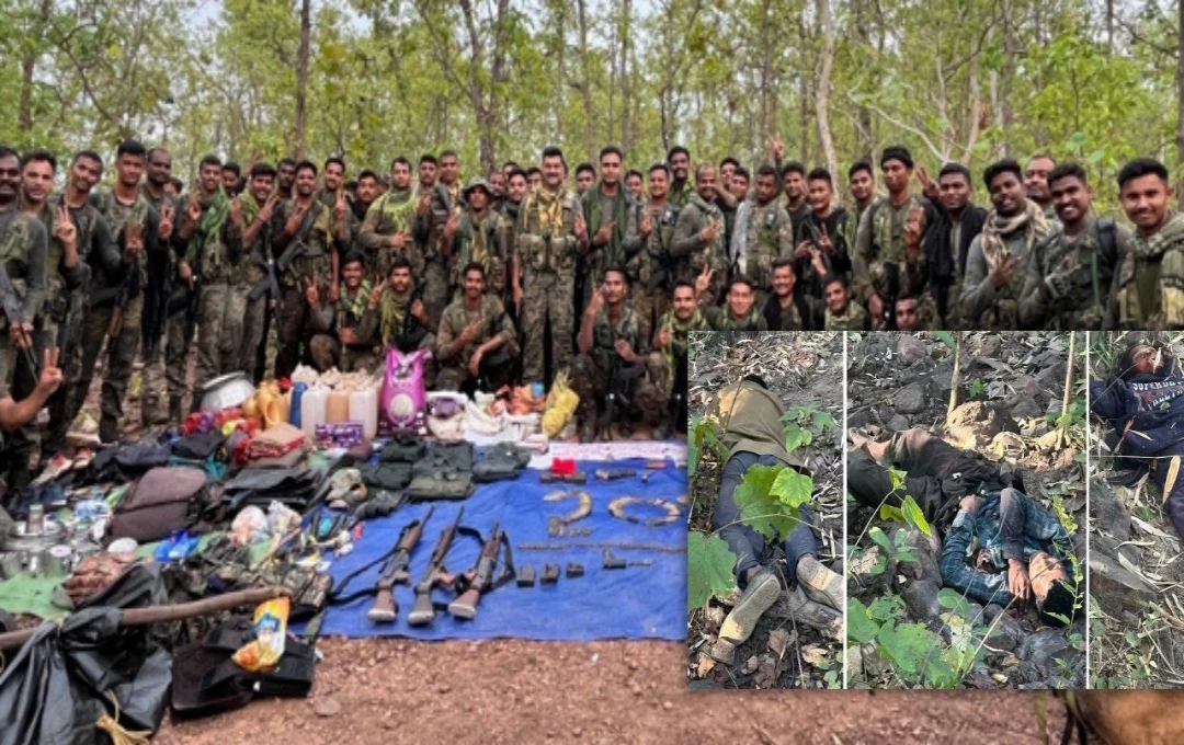 Chhattisgarh Naxal Encounter: छत्तीसगढ़ मुठभेड़! सुरक्षाबलों ने 19 नक्सलियों को किया ढेर, एक करोड़ का इनामी नक्सली भी ढेर 