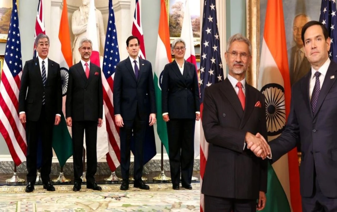 Jaishankar Meets US Officials Rubio and Waltz, Strengthening US-India Ties