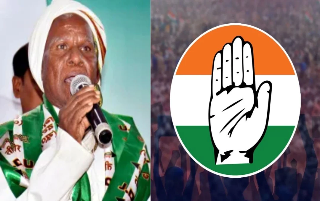 Bhagirath Manjhi Joined Congress: 'माउंटेन मैन' दशरथ मांझी के बेटे भगीरथ मांझी कांग्रेस में हुए शामिल, अली अनवर और जगदीश प्रसाद भी कांग्रेस से जुड़े