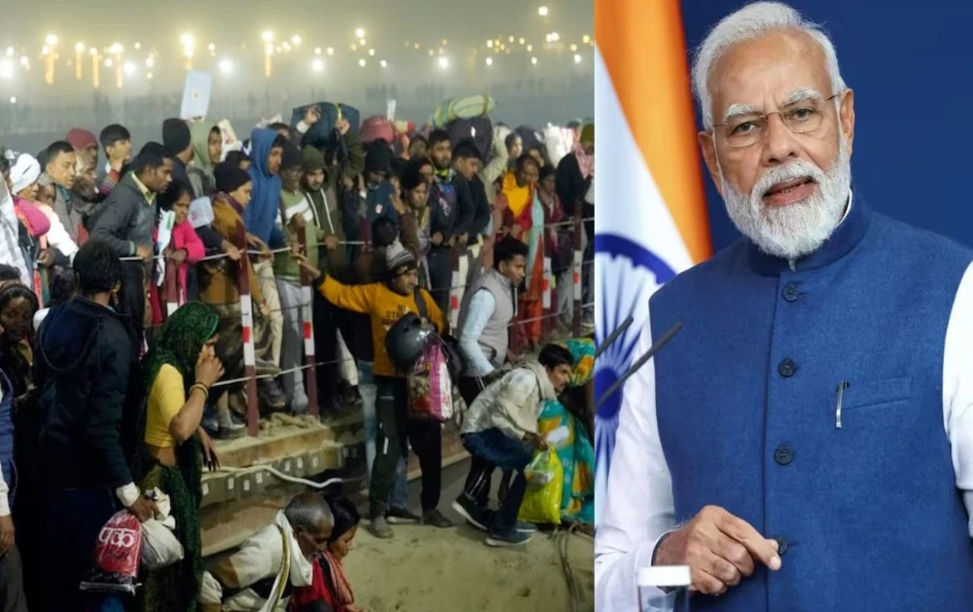 Maha Kumbh Stampede: प्रधानमंत्री मोदी का महाकुंभ भगदड़ पर बयान, घायलों के लिए सहायता का वादा