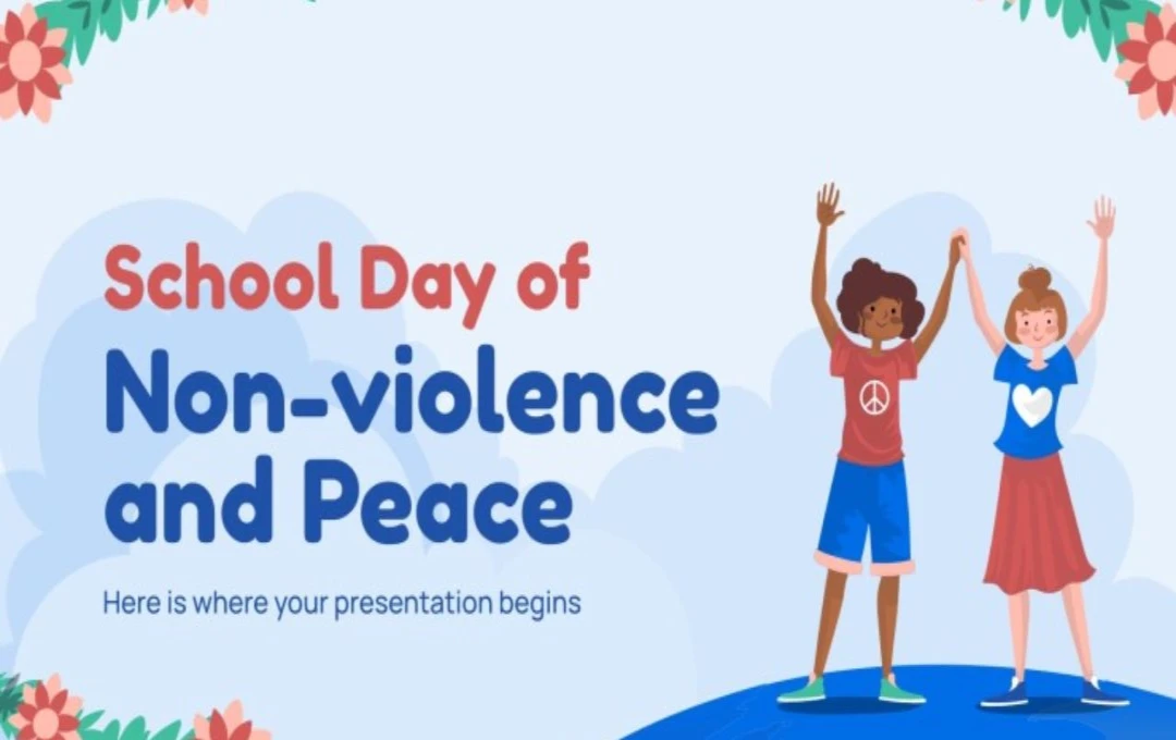 School Day of Nonviolence and Peace 2025: अहिंसा से भविष्य, शिक्षकों में शांति का प्रचार, जानिए इसका इतिहास