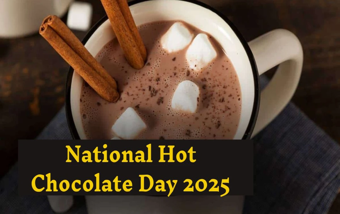 National Hot Chocolate Day 2025: स्वाद, सेहत और सुकून का अनोखा मेल, एक कप हॉट चॉकलेट से सर्दियों का मज़ा दोगुना