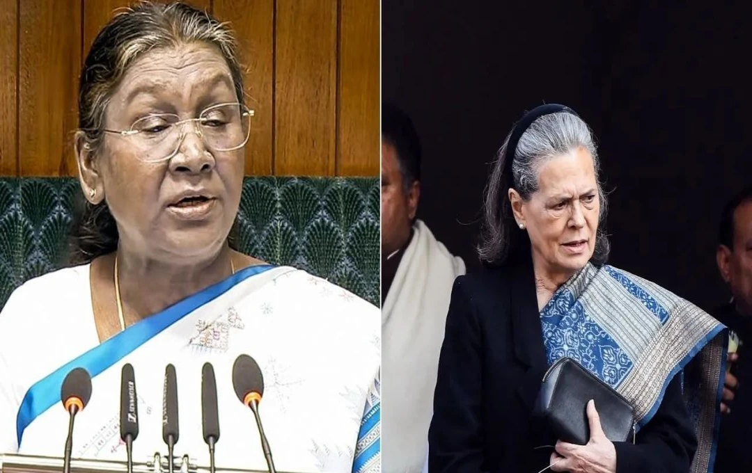सोनिया गांधी की टिप्पणी पर राष्ट्रपति भवन की तीखी प्रतिक्रिया, जानिए क्या कहा?