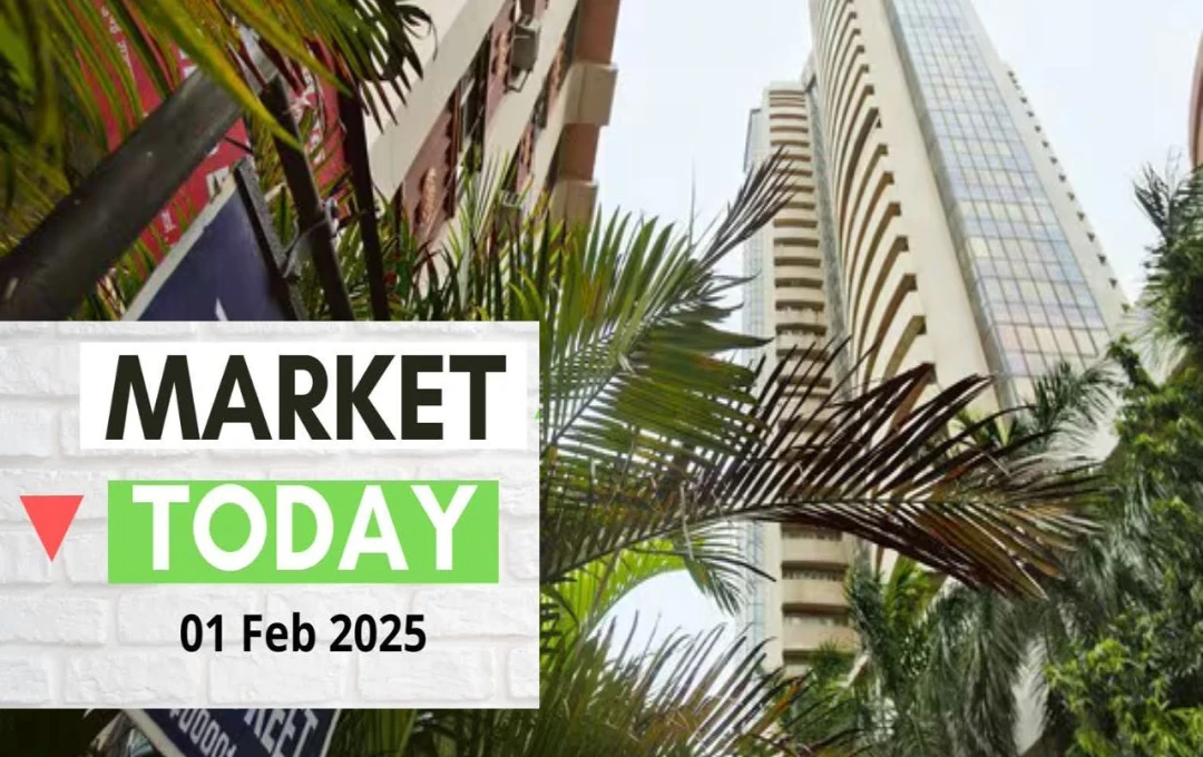 Nifty Holds Above 23500; Market Awaits Budget 2025 Announcements