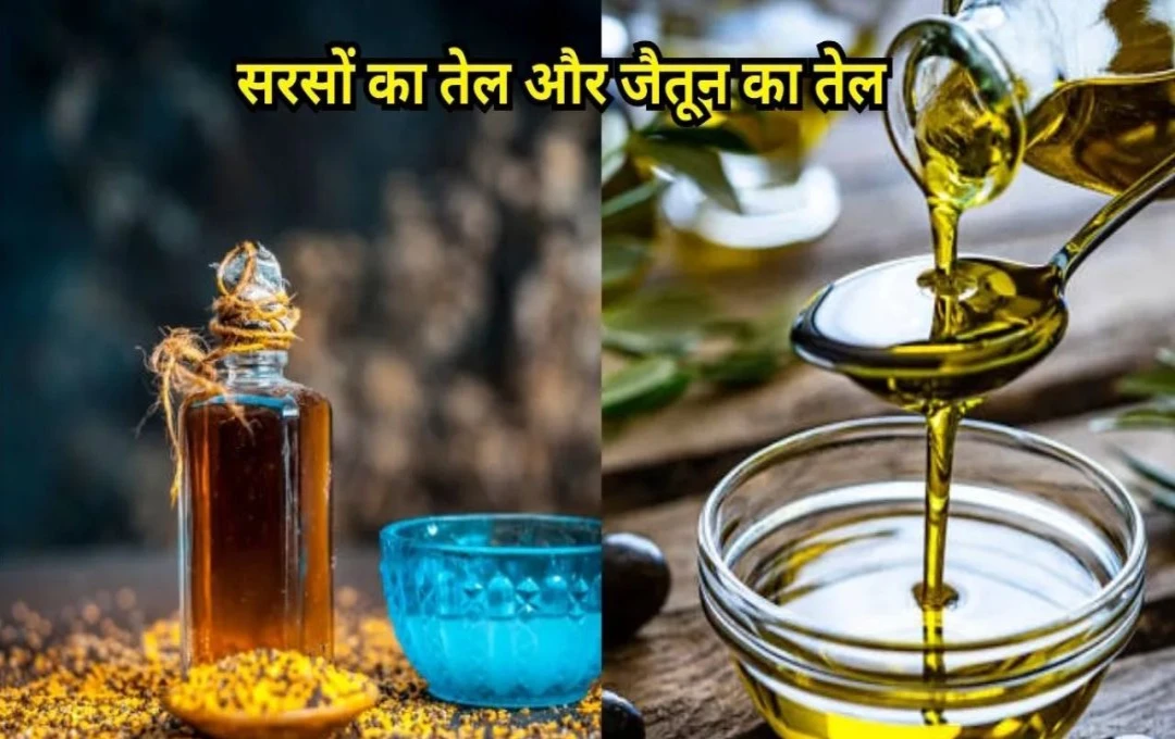 Healthy Oil: सरसों और जैतून के तेल में कौन सा तेल है ज्यादा फायदेमंद, जानिए तेल के फायदे और नुकसान