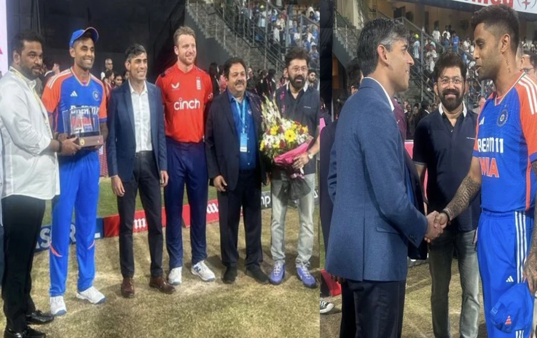 India vs England: भारत-इंग्लैंड टी20 का रोमांचक मैच! अभिषेक शर्मा का धमाल, सितारों के रिएक्शन ने बढ़ाई रौनक