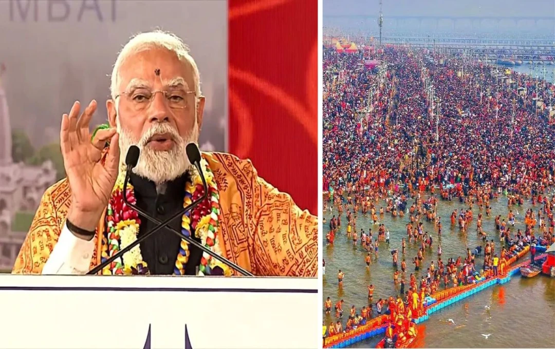 PM Modi to Perform Ganga Pujan at Prayagraj Mahakumbh