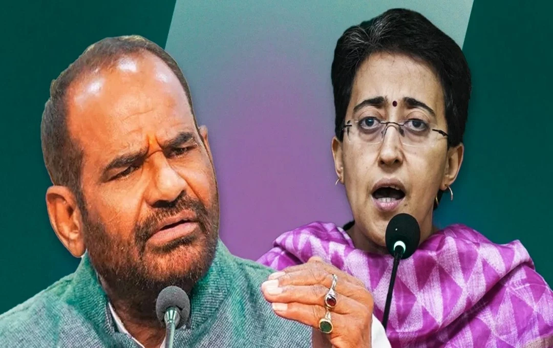 Delhi CM Atishi Accuses BJP Candidate's Son of Intimidation