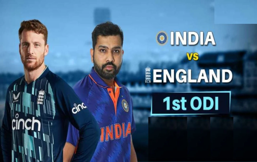 India vs. England: Crucial ODI Series Begins Today