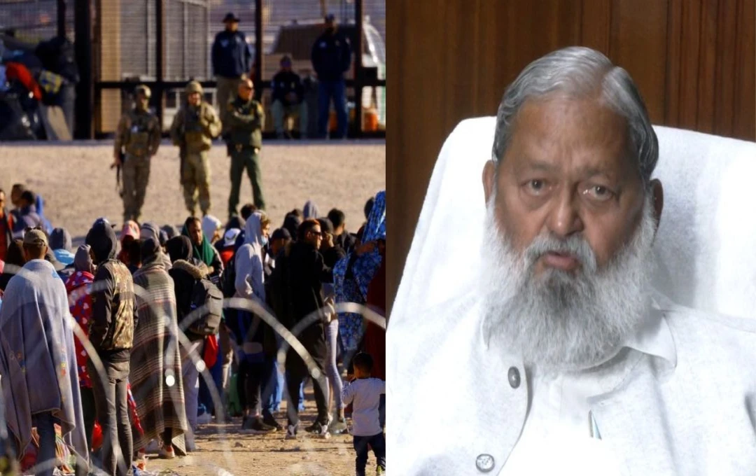 Haryana Minister Vij Urges India to Deport Illegal Immigrants Following US Deportations