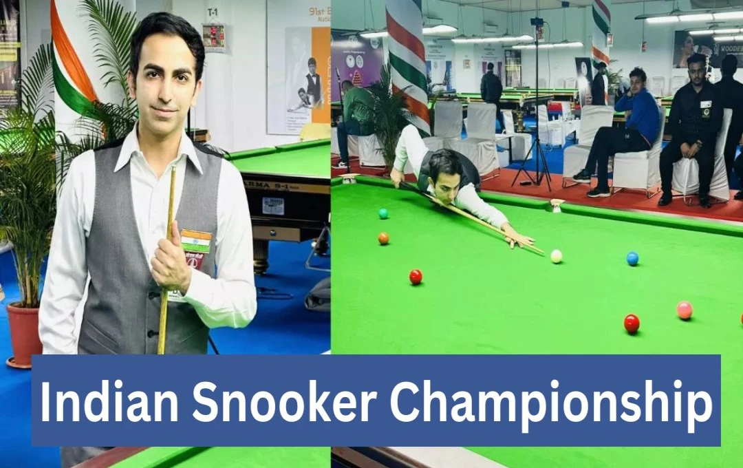 Advani Wins 36th National Title, Secures 10th Men's Snooker Championship