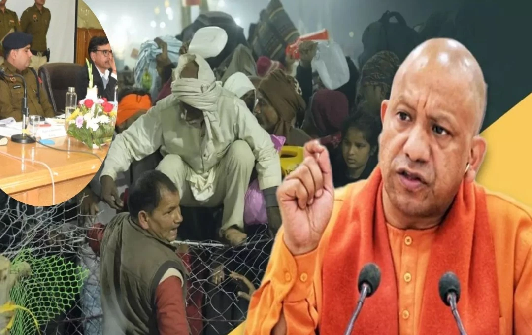 Yogi Adityanath Reprimands Officials Over Maha Kumbh 2025 Mismanagement