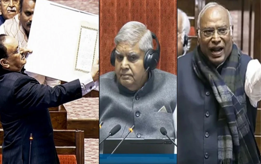 Parliament Budget Session: राज्यसभा में वक्फ बिल पर तकरार, खरगे ने रिपोर्ट को बताया गलत, नड्डा ने किया पलटवार