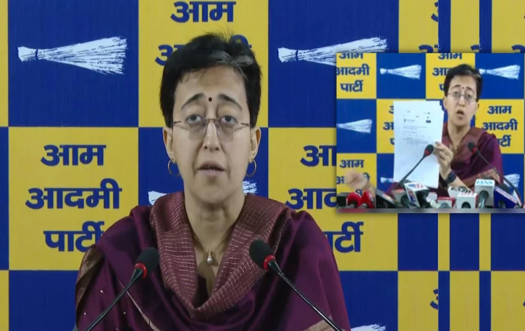 Atishi Press Conference: दिल्ली में बीजेपी की सरकार पर आतिशी का वार – 