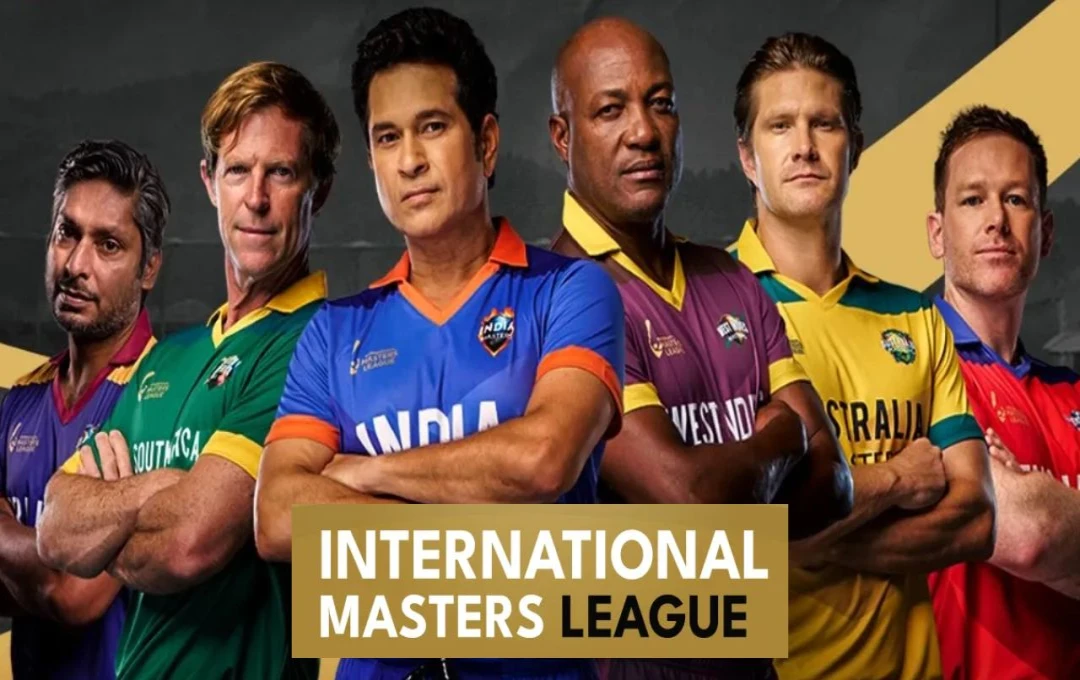 International Masters League 2025: एक बार फिर मैदान में देखने को मिलेंगे पुराने सितारे, सचिन तेंदुलकर होंगे भारतीय टीम के कप्तान, देखें पूरा शेड्यूल