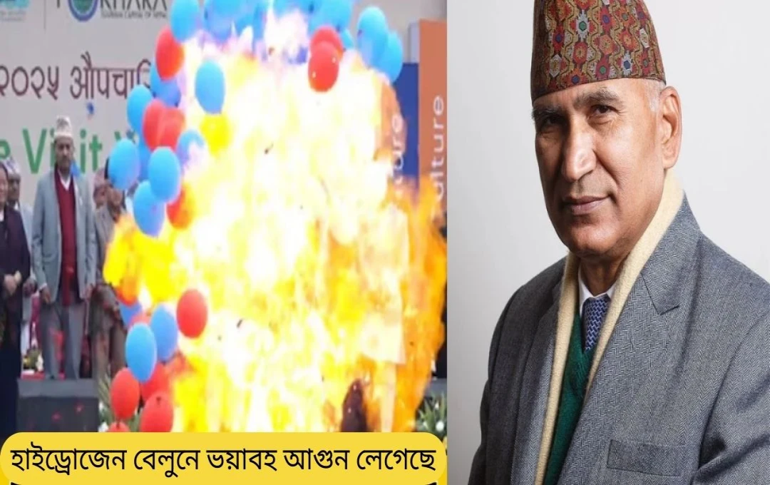 নেপালের উপপ্রধানমন্ত্রী আতশবাজির দুর্ঘটনায় আহত