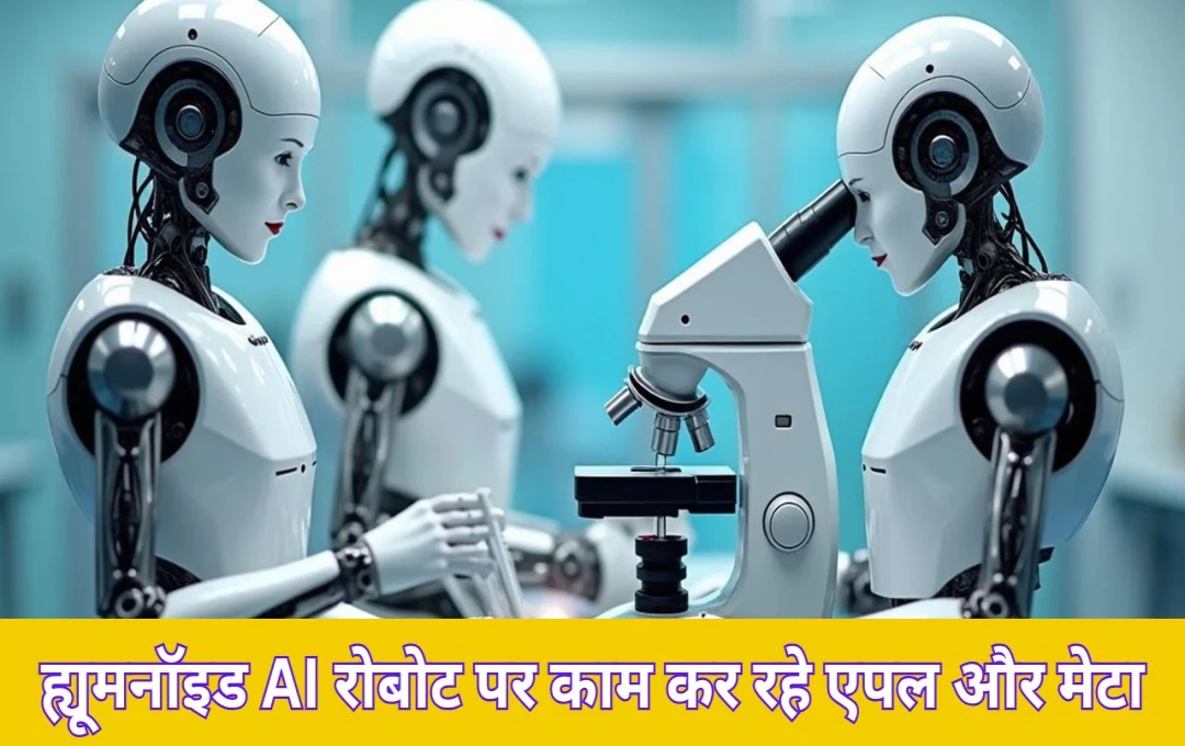 AI Robot: टेस्ला के रोबोट को टक्कर देने के लिए ह्यूमनॉइड AI रोबोट पर काम कर रहे एपल और मेटा, जानें क्या कर सकेंगे ये AI ह्यूमनॉइड रोबोट?