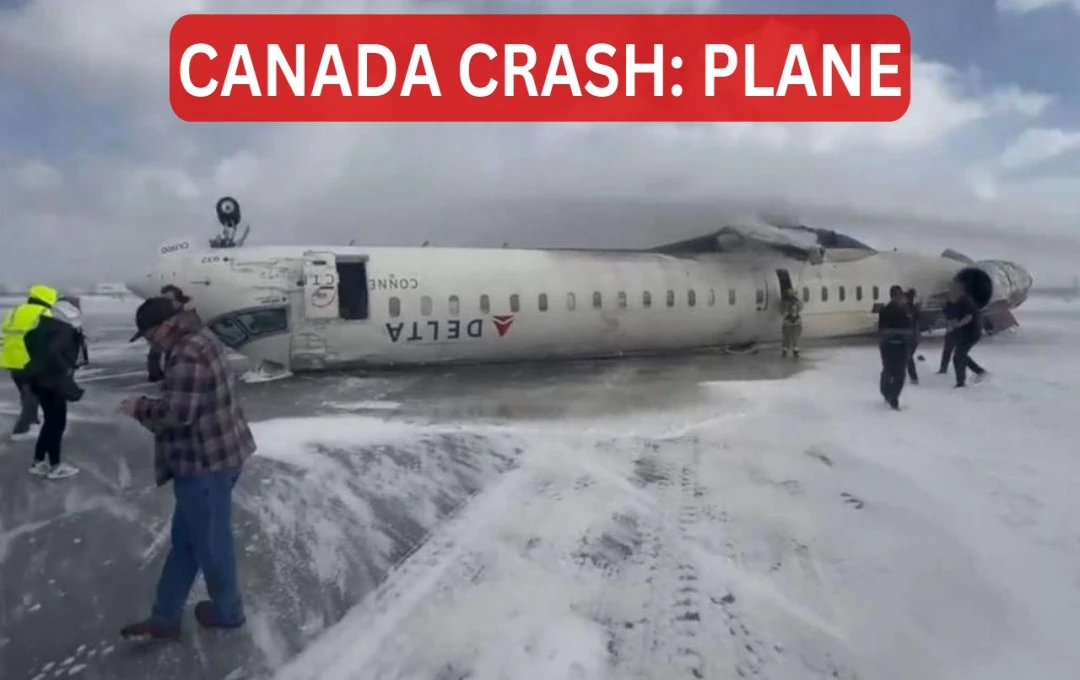 Delta Plane Overturns at Toronto Airport, 19 Injured