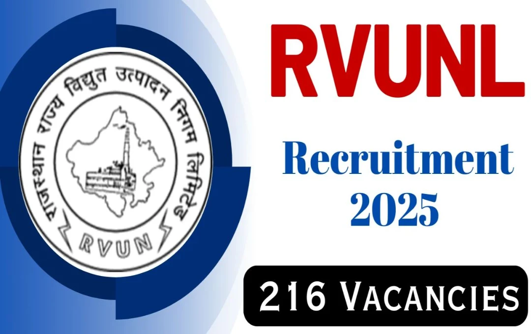 RVUNL Technician Recruitment 2025: राजस्थान में टेक्नीशियन और ऑपरेटर समेत कई पदों पर निकली बंपर भर्ती, जानें पूरी प्रक्रिया 