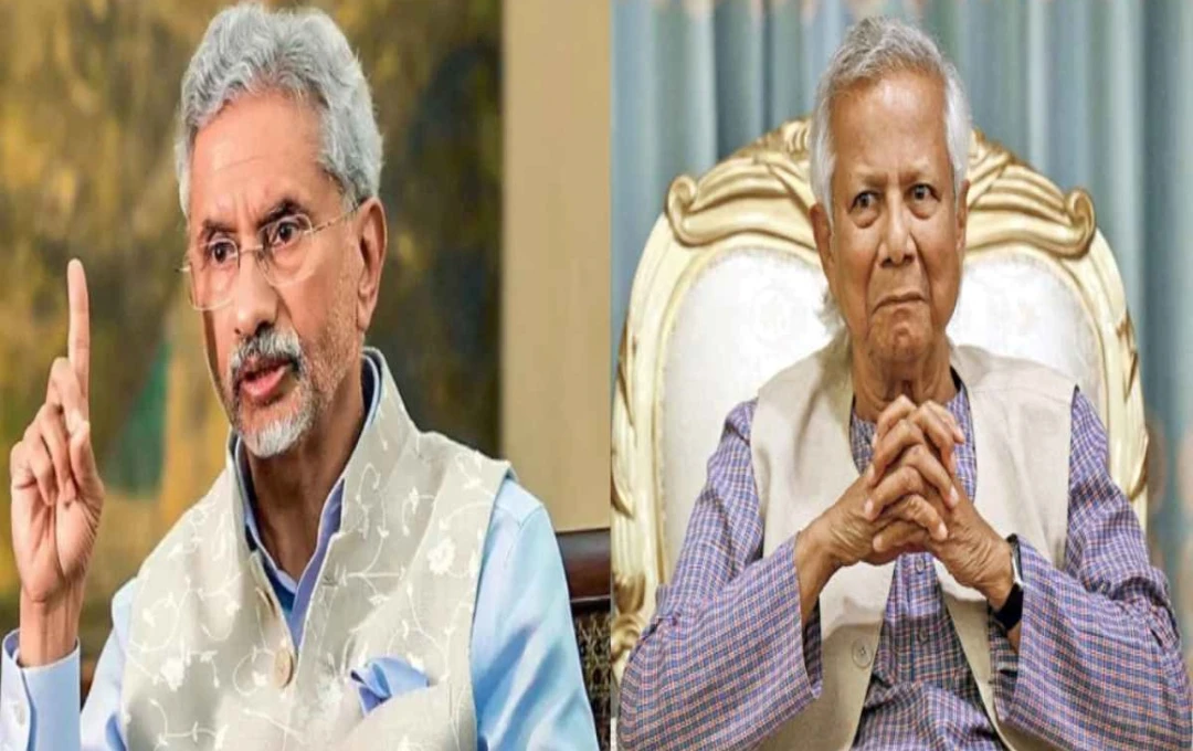 India-Bangladesh Relations Strained Amidst Jaishankar's Strong Statement