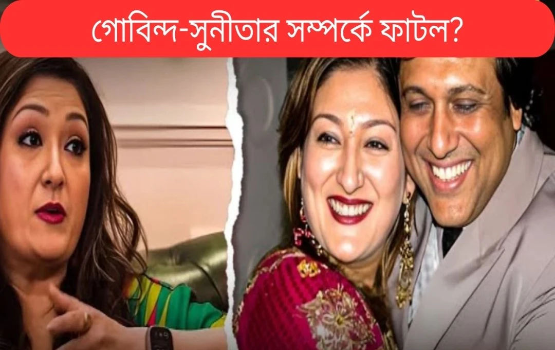 গোবিন্দার দাম্পত্য জীবনে টানাপোড়েন: বিচ্ছেদের পথে?