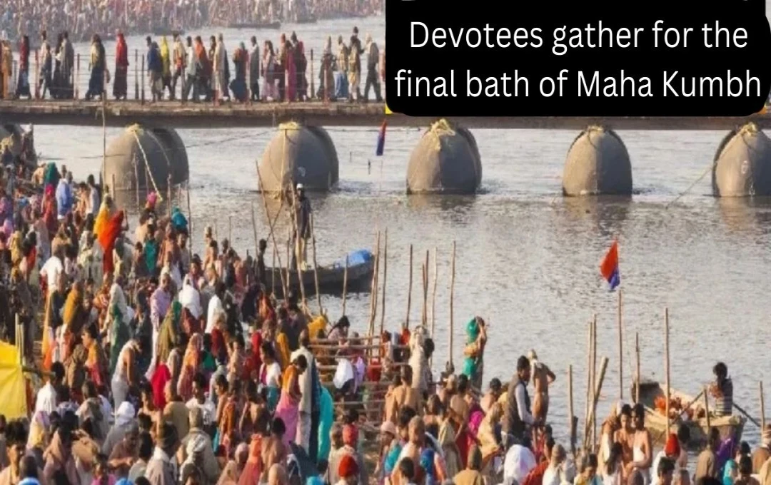 Record Number of Devotees Attend Maha Shivratri at Prayagraj Kumbh Mela