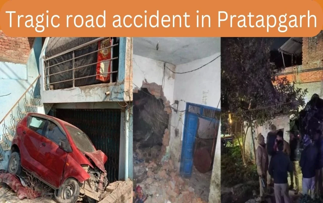 Four Pilgrims Killed in Pratapgarh Road Accident