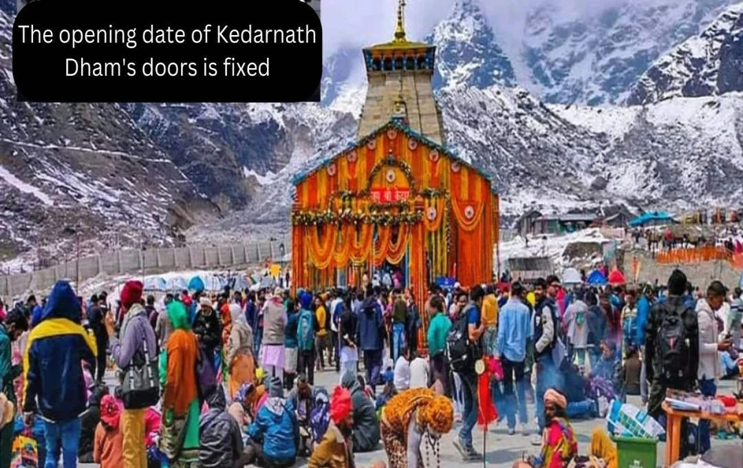 Kedarnath Dham to Open on May 2nd for Mahashivratri