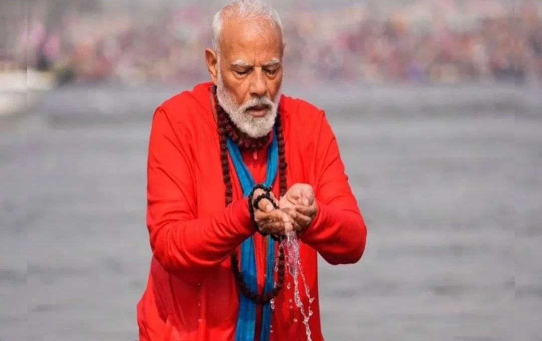 Modi hails Maha Kumbh Mela as symbol of India's unity and faith