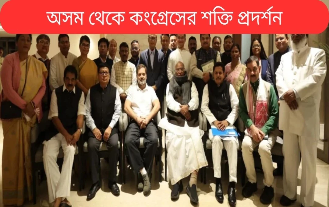 অসমে বিজেপিকে পরাজিত করার কৌশল নিয়ে কংগ্রেসের গুরুত্বপূর্ণ বৈঠক