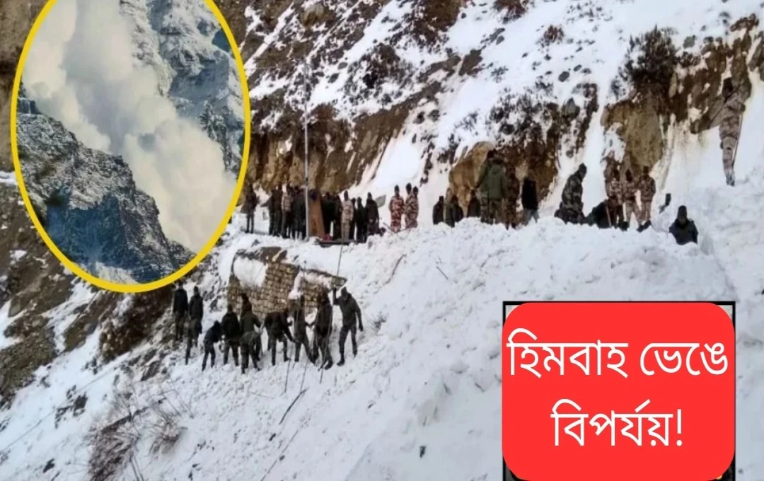 উত্তরাখণ্ডের চমোলি: হিমস্খলনে ৫৭ BRO শ্রমিক আটকে